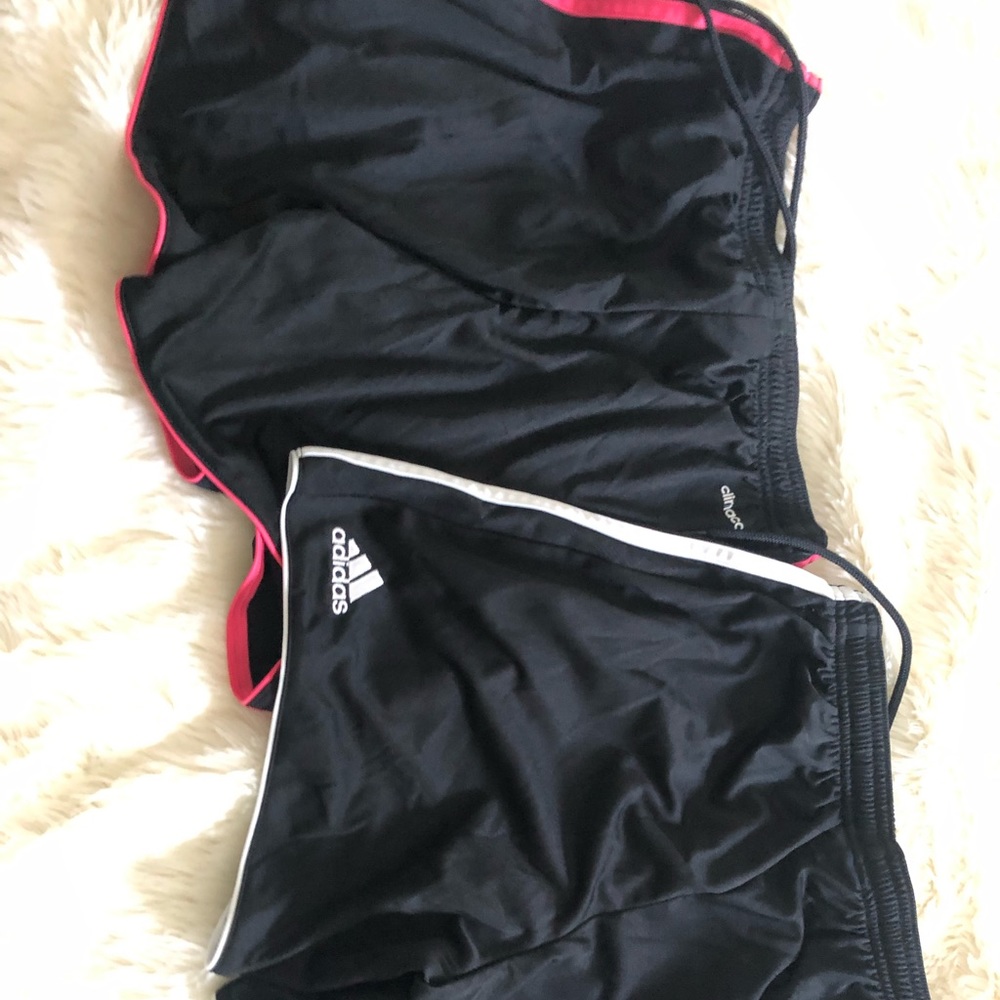 Black and pink shorts 2 pairs